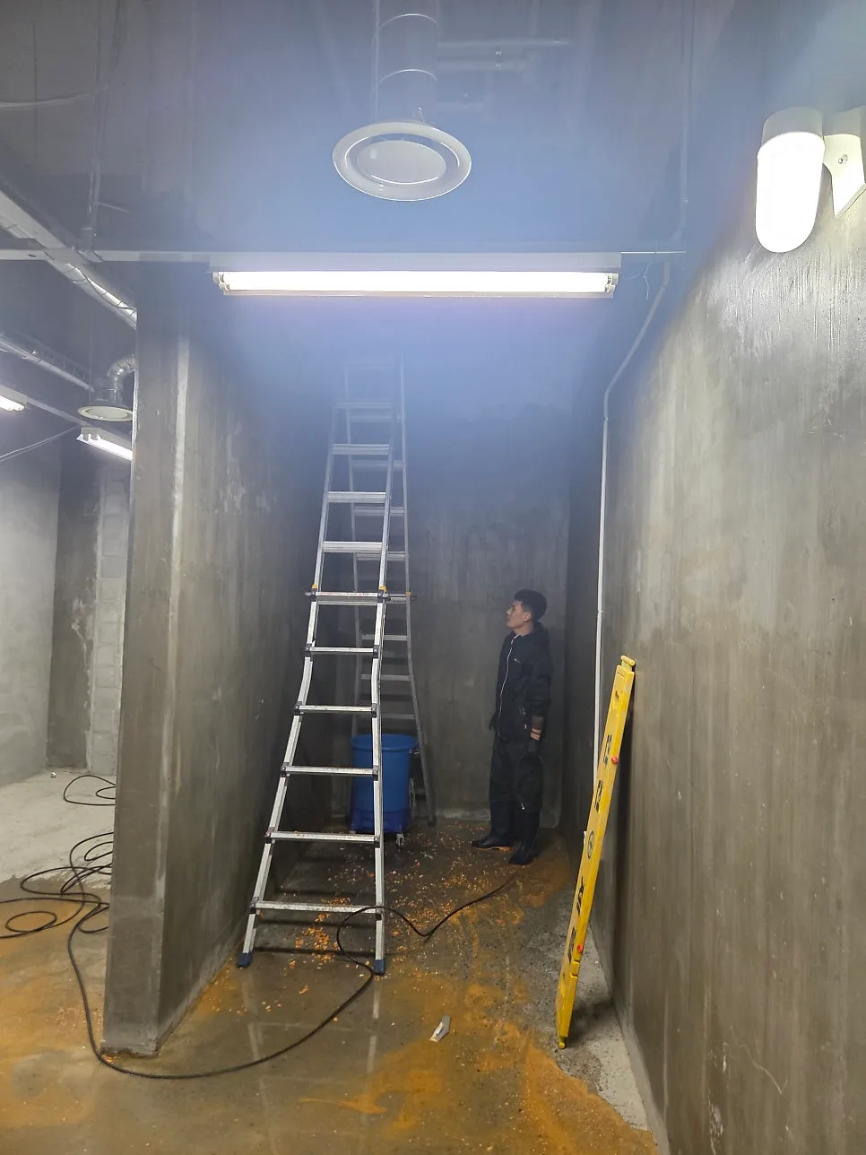 하수구막힘 작업 사진